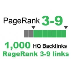 Top HQ 1.000 + Backlinks für Ihre Links / Keywords in nur 3-9 Websites PR.