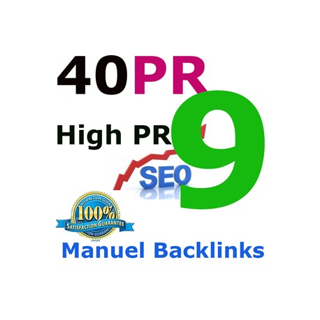 We will submit 40+ PR 9 HQ Backlinks for your links/keywords in only PR 9 sites.