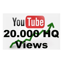 20000 YOUTUBE VIEWS