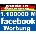 1.100.000 Top Facebook Werbung in unserer Deutschsprachige Gruppe - SEO aufbau