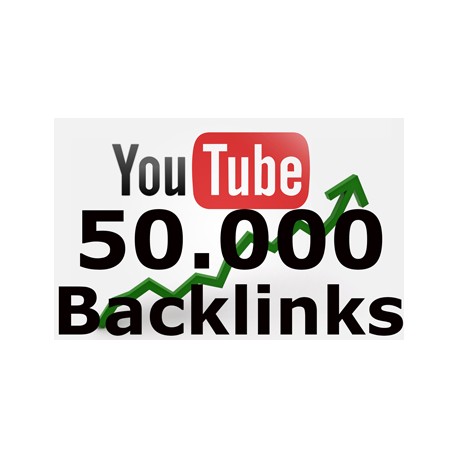 50,000 BACKLINKS to your YouTube Video for Seo Ranking