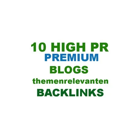 10 German blog comments backlinks from theme relevant articles hand items