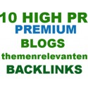 10 Deutschen Blogkommentare Backlinks aus themenrelevanten Artikeln Handeinträge
