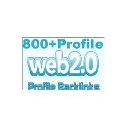 800+ relevanten Web.2 Porfile Backlinks SEO Linkaufbau