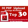 30 PDF Einträge Backlinks in die besten PDF Portalen PR9-4 SEO Linkaufbau