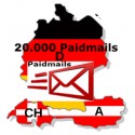 Mail Online Advertising standalone Paidmail 20,000 recipients + Statistics + clicks