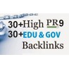 Manuell 30 PR9 + 30 EDU und GOV Profil Backlinks Website-Ranking & Youtube Video