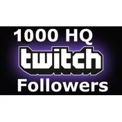 1000 Twitch Followers