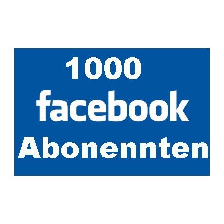 1000+ FACEBOOK SUBSCRIBERS