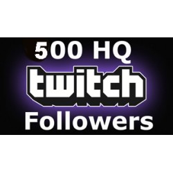 500 Twitch Followers