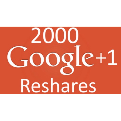 Google+ Reshares / Teilen Kaufen