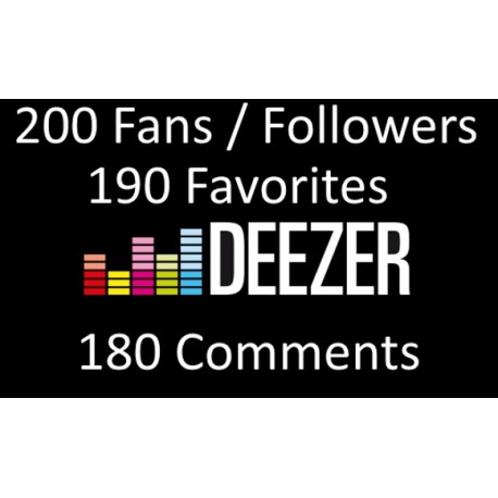 Deezer Fans favorites Kommentare Kaufen
