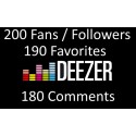 Buy Deezer Fans favorites Comments