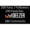 Buy Deezer Fans favorites Comments