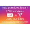 Instagram Live Stream Views Like Comments Kaufen