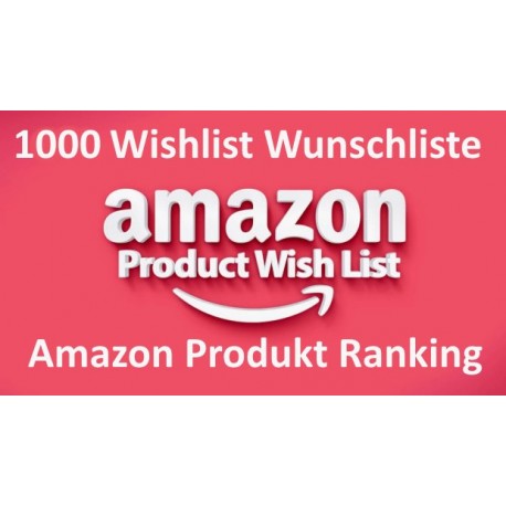 Amazon Wishlists From Verified Account Following