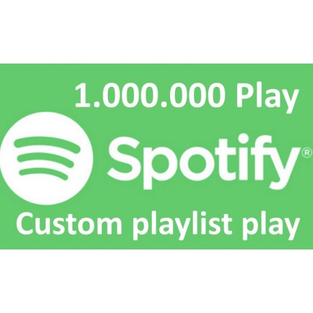 Spotify Custom Spotify Playlist Plays Kaufen