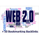 Handmade Web 2.0 Backlinks PR-Website + 50 Bookmarking