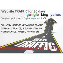 BUY COUNTRY SPECIFIC VISITORS TRAFFIC 30 DAY