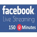 150 Minuten Facebook Live Stream Kaufen