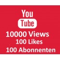 YOUTUBE  PAKET VIEWS LIKES ABONNENTEN