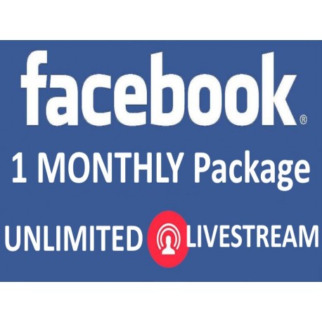 Buy Facebook Live Stream Viewers Unlimited Monathly