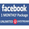 Facebook Live Stream für ein Monat Kaufen