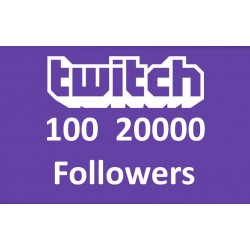 2000 Twitch Followers
