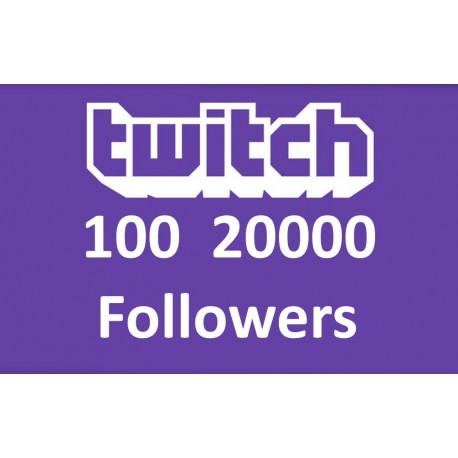 2000 Twitch Followers