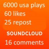 SOUNDCLOUD PLAYS FOLLOWERS LIKE