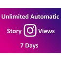 Buy automatic Instagram story views 7 days