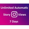 Buy automatic Instagram story views 7 days