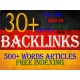 High PR DA German SEO Backlinks mit Keyword-bezogenen Inhalten