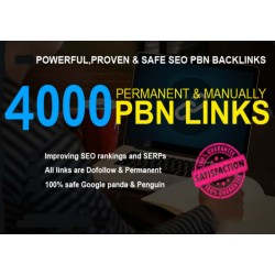 4000 dofollow PBN SEO backlinks for google ranking