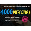 4000 dofollow PBN SEO Backlinks für das Google Ranking