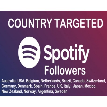 Spotify Länder Followers Kaufen