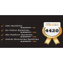 4420 Do-Follow EDU Artikelverzeichnisse und Mix Plattform Backlinks