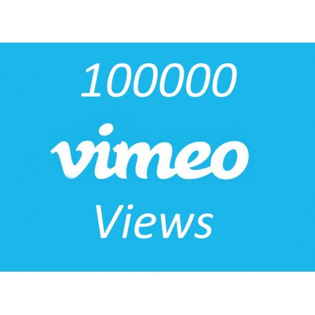 Buy 100000 Vimeo Views