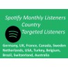 Buy Targeted Spotify Monthly listeners