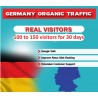 Deutsche Webseite Traffic für 30 Tage
