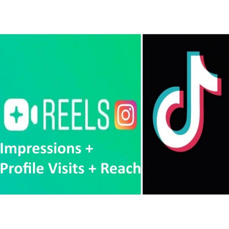 Instagram Reel Impressions + Profile Visits + Reach Kaufen