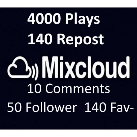 BUY MIXCLOUD PLAYS