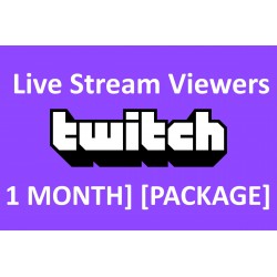 Twitch Live stream Views Monat Kaufen