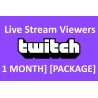 Twitch Live stream Views Monat Kaufen
