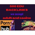 500 EDU BACKLINK Erwachsene und Casino