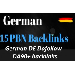 High PR DA German SEO Backlinks mit Keyword-bezogenen Inhalten