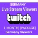 Deutsche Twitch 30 Tage Live stream