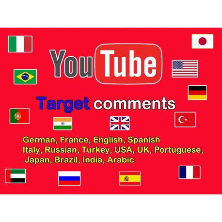 Deutsche YouTube Kommentare kaufen