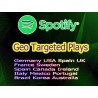 Geo Targeted Spotify Plays Kaufen