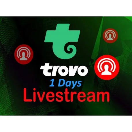 Buy Trovo Live Viewers  1 Days